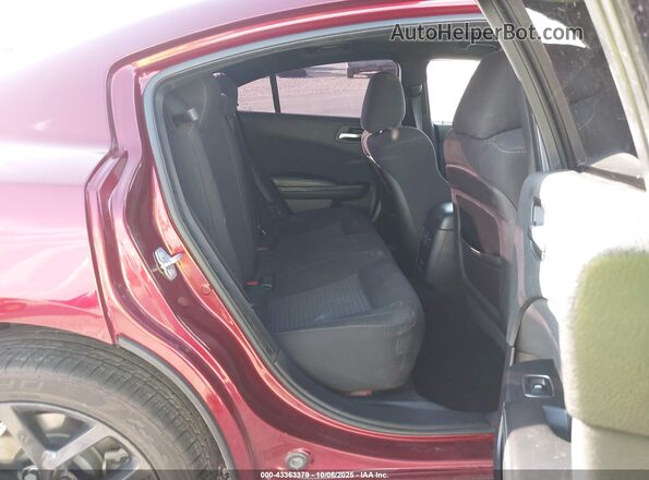 2C3CDXCT5KH633130 2019 DODGE CHARGER Бордовый Вид наклейки с VIN-кодом
