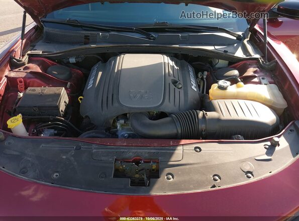 2C3CDXCT5KH633130 2019 DODGE CHARGER Бордовый Вид сзади