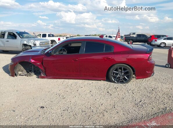 2C3CDXCT5KH633130 2019 DODGE CHARGER Бордовый 
