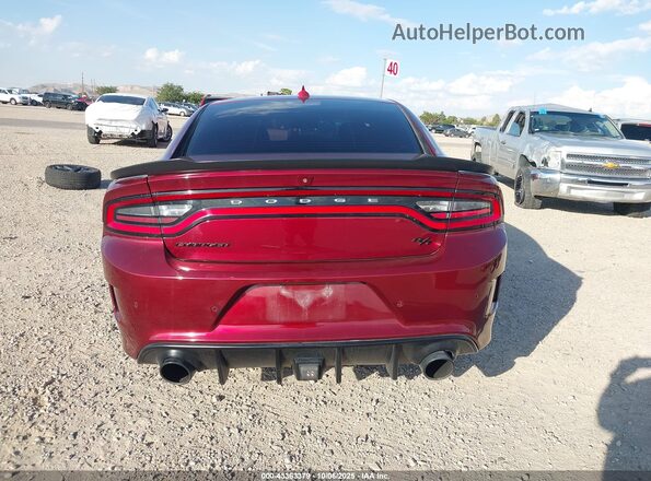 2C3CDXCT5KH633130 2019 DODGE CHARGER Бордовый 