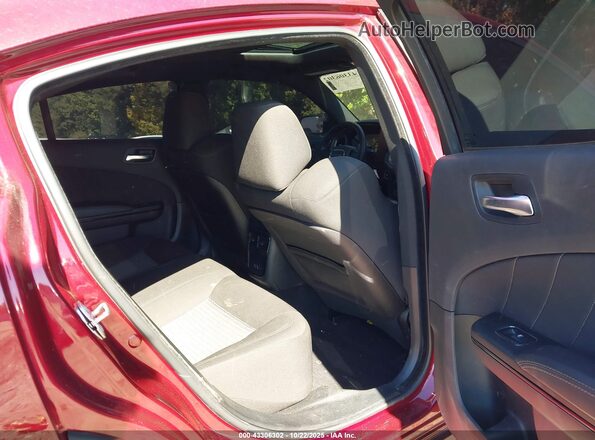 2C3CDXCT5PH700557 2023 DODGE CHARGER Maroon VIN კოდის სტიკერის ხედი