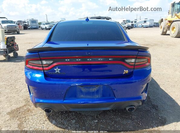 2C3CDXGJ3NH121752 2022 DODGE CHARGER Синий 