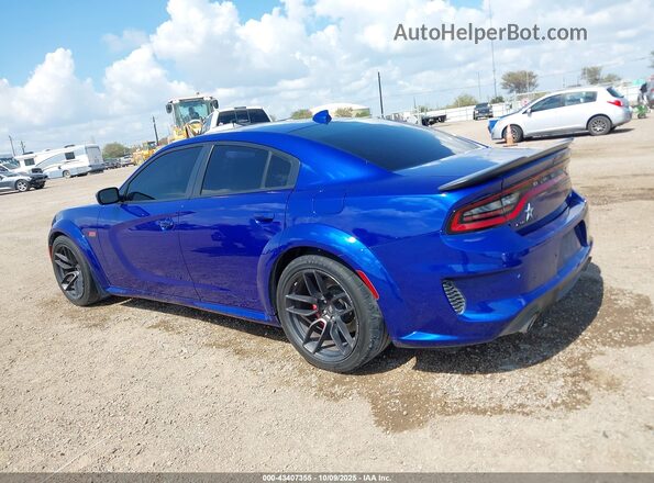 2C3CDXGJ3NH121752 2022 DODGE CHARGER Синий Панорамный вид салона 360°