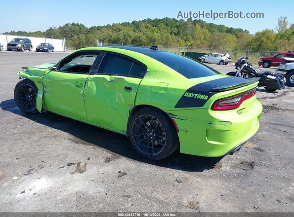 2C3CDXGJ4PH642918 2023 DODGE CHARGER Green Trasero izquierdo