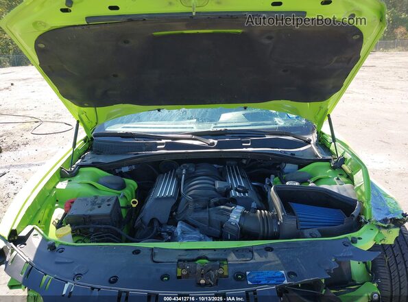 2C3CDXGJ4PH642918 2023 DODGE CHARGER Green Vista trasera