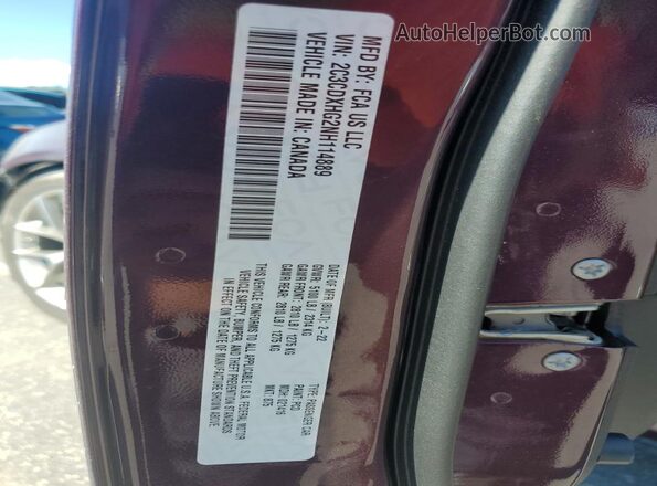 2C3CDXHG2NH114889 2022 DODGE CHARGER Фиолетовый Вид подкапотного пространства