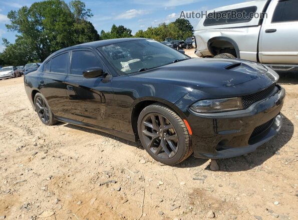 2C3CDXHG3NH176818 2022 DODGE CHARGER Черный Передняя правая четверть