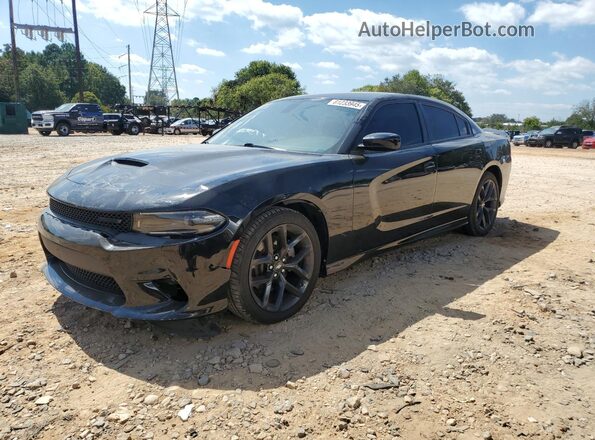 2C3CDXHG3NH176818 2022 DODGE CHARGER Черный Передняя левая четверть