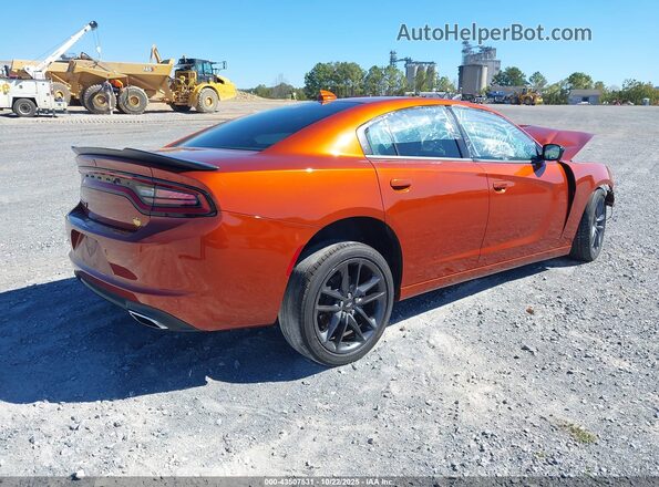 2C3CDXJG7PH676509 2023 DODGE CHARGER Orange უკანა მარჯვენა
