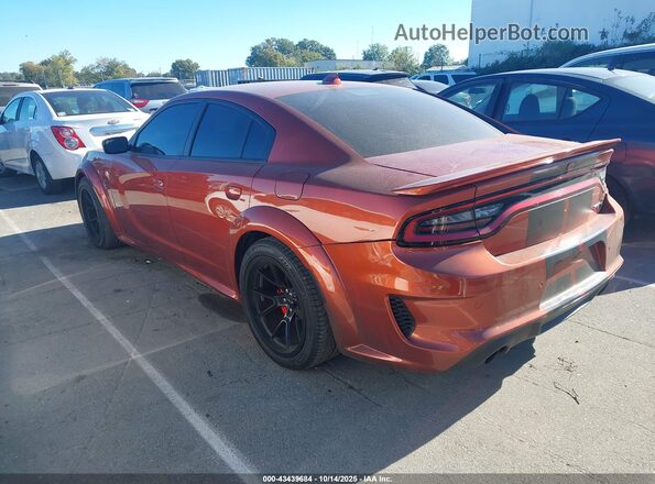 2C3CDXL99NH179697 2022 DODGE CHARGER Оранжевый Задняя левая четверть