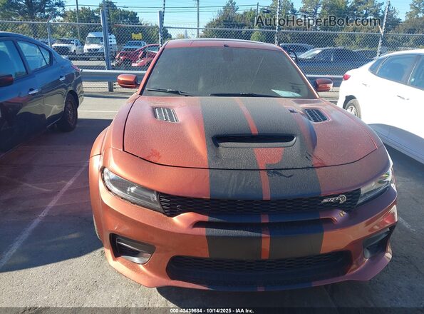 2C3CDXL99NH179697 2022 DODGE CHARGER Оранжевый Вид спереди