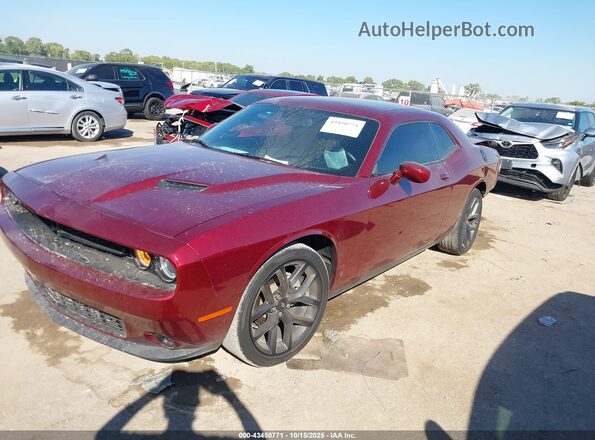 2C3CDZAG1PH568026 2023 DODGE CHALLENGER Красный Передняя левая четверть