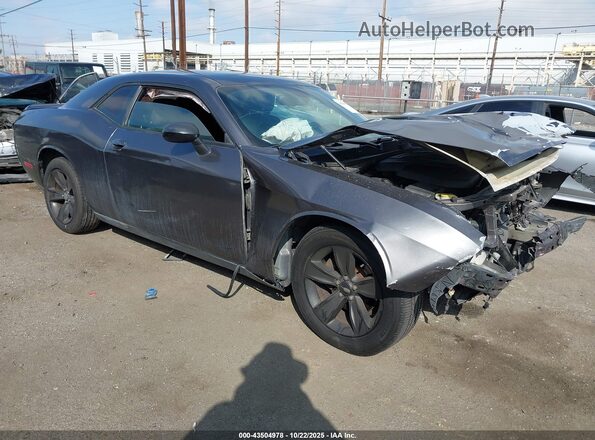 2C3CDZAG2GH326071 2016 DODGE CHALLENGER Серый Передняя правая четверть