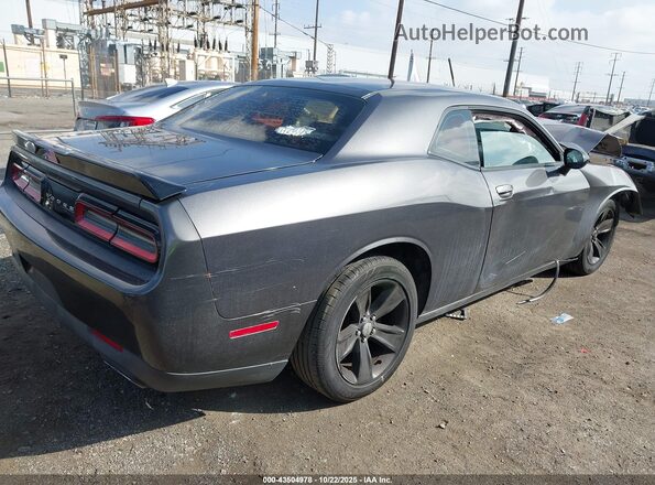 2C3CDZAG2GH326071 2016 DODGE CHALLENGER Серый Задняя правая четверть