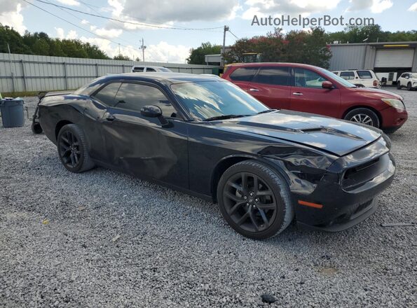 2C3CDZAG2PH693990 2023 DODGE CHALLENGER Черный Передняя правая четверть