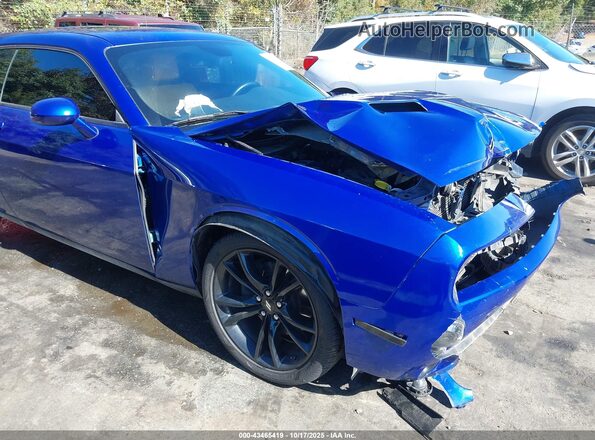 2C3CDZAG3JH226892 2018 DODGE CHALLENGER Синий 