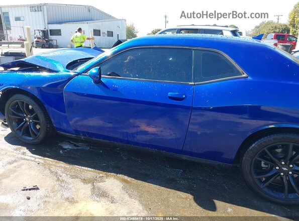 2C3CDZAG3JH226892 2018 DODGE CHALLENGER Синий Панорамный вид салона 360°