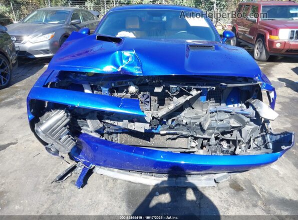 2C3CDZAG3JH226892 2018 DODGE CHALLENGER Синий Вид спереди