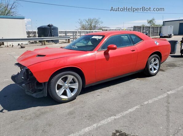 2C3CDZAG9NH260423 2022 DODGE CHALLENGER Red Передня ліва чверть