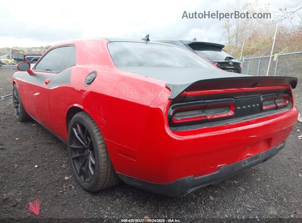 2C3CDZFJ0PH526676 2023 DODGE CHALLENGER Красный Задняя левая четверть