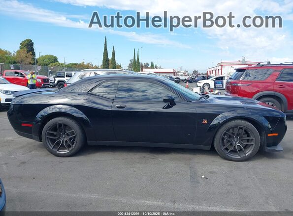 2C3CDZFJ7MH677011 2021 DODGE CHALLENGER Black სალონის 360-გრადუსიანი ხედი