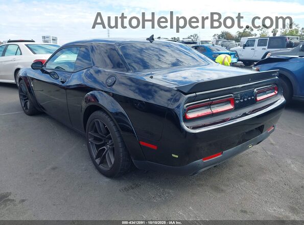 2C3CDZFJ7MH677011 2021 DODGE CHALLENGER Black უკანა მარცხენა