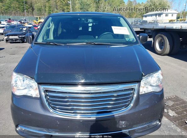 2C4RC1BG0GR159003 2016 CHRYSLER TOWN & COUNTRY Серый Вид щитка приборов