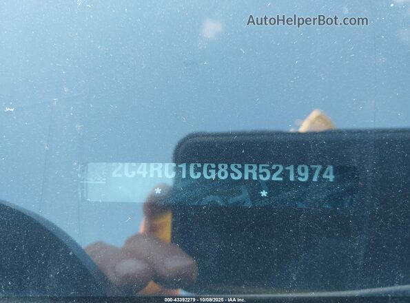 2C4RC1CG8SR521974 2025 CHRYSLER VOYAGER Белый Вид подкапотного пространства