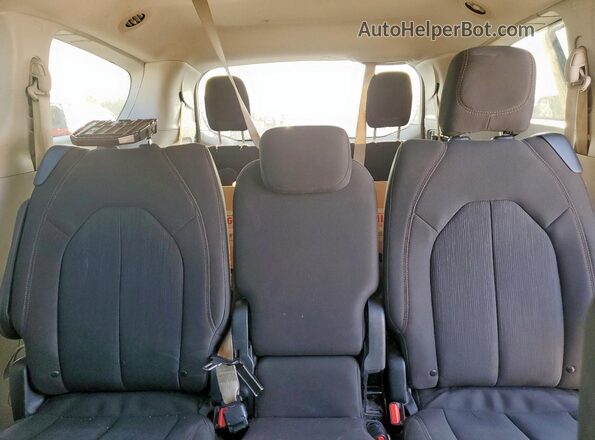 2C4RC1FG0JR157219 2018 CHRYSLER PACIFICA Золотой Вид задних сидений