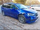 2021 Chrysler Pacifica Touring Blue vin: 2C4RC1FG1MR502455