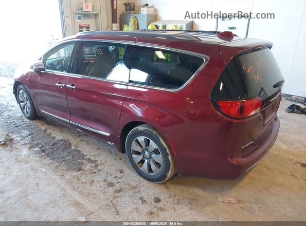 2C4RC1N70JR105526 2018 CHRYSLER PACIFICA Red Trasero izquierdo