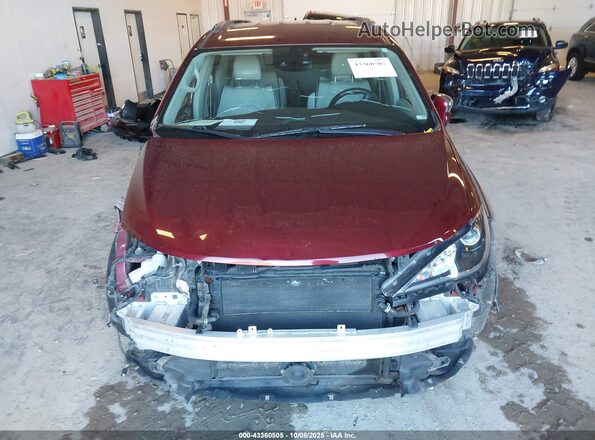2C4RC1N70JR105526 2018 CHRYSLER PACIFICA Red Vista del cuadro de instrumentos