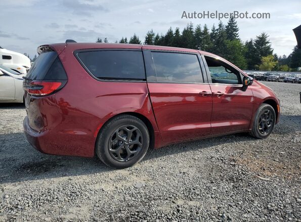 2C4RC1S78PR542915 2023 CHRYSLER PACIFICA Burgundy Tył prawy
