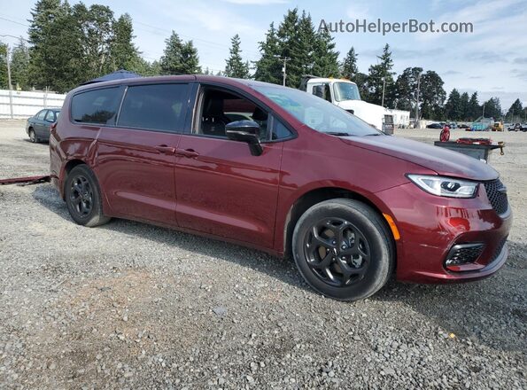 2C4RC1S78PR542915 2023 CHRYSLER PACIFICA Burgundy Przód prawy