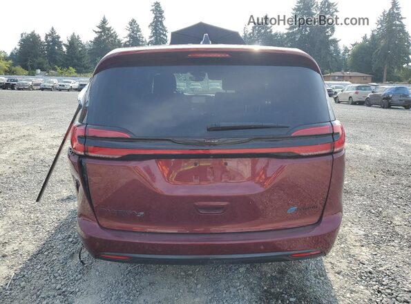 2C4RC1S78PR542915 2023 CHRYSLER PACIFICA Burgundy Widok z tyłu