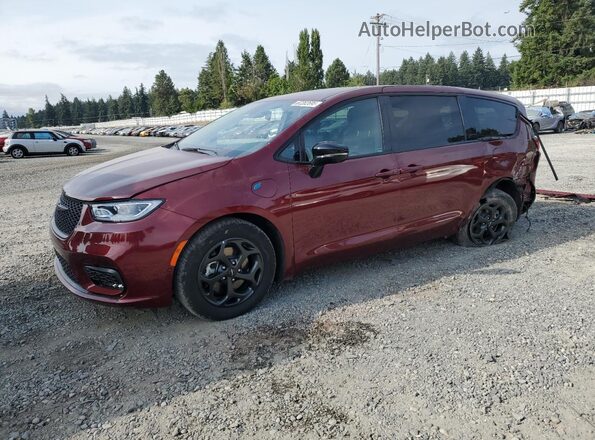 2C4RC1S78PR542915 2023 CHRYSLER PACIFICA Burgundy Przód lewy