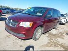 2016 Dodge Grand Caravan Se Темно-бордовый vin: 2C4RDGBG7GR369808