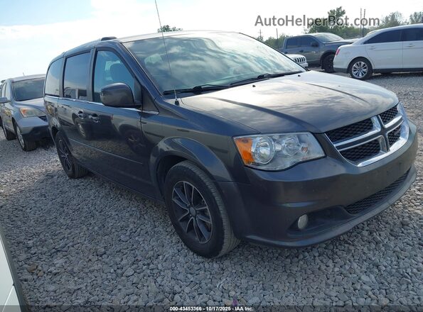 2C4RDGCG0HR765790 2017 DODGE GRAND CARAVAN Серый Передняя правая четверть