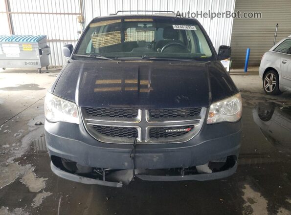 2C4RDGCG7GR210186 2016 DODGE CARAVAN Blue Widok z tyłu