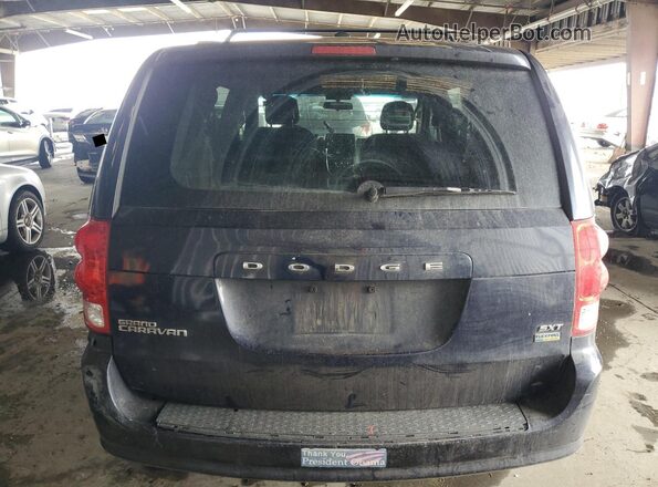 2C4RDGCG7GR210186 2016 DODGE CARAVAN Blue Widok wnętrza z przodu