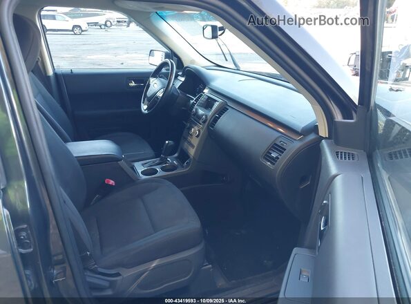 2FMGK5B84HBA02672 2017 FORD FLEX Gray წინა სალონის ხედი
