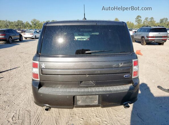 2FMGK5B88HBA09964 2017 FORD FLEX Charcoal Вид салону спереду