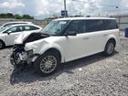 2018 Ford Flex Sel White vin: 2FMGK5C85JBA10400