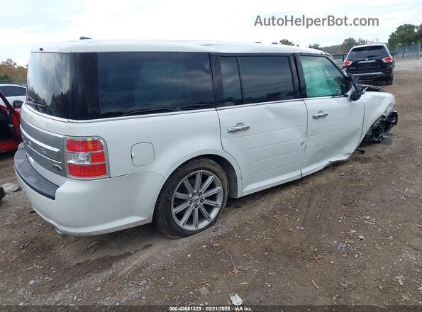 2FMGK5D87JBA07111 2018 FORD FLEX Белый Задняя правая четверть