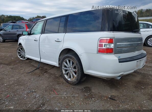 2FMGK5D87JBA07111 2018 FORD FLEX Белый Задняя левая четверть