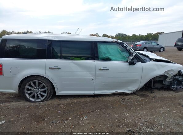 2FMGK5D87JBA07111 2018 FORD FLEX Белый Вид задней части салона