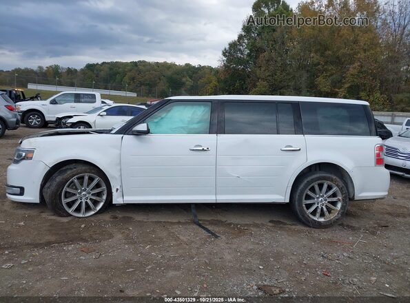 2FMGK5D87JBA07111 2018 FORD FLEX Белый Панорамный вид салона 360°