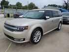 2018 Ford Flex Limited Beige vin: 2FMGK5D87JBA18335