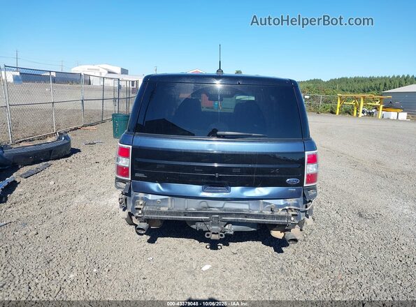 2FMHK6C87JBA21747 2018 FORD FLEX Синий 