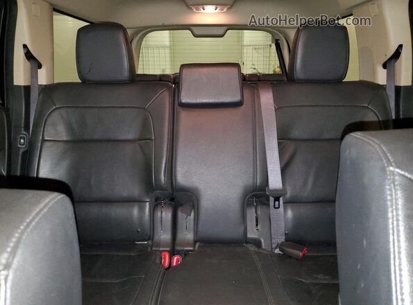 2FMHK6C88HBA12243 2017 FORD FLEX Black Rear seats view
